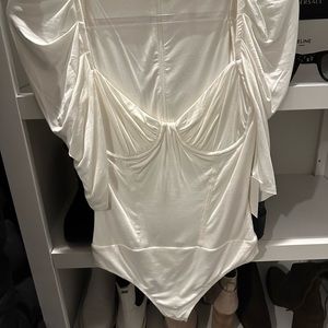 Majorelle white bodysuit
